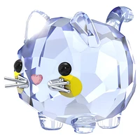 Chubby Cats Blue Cat by SWAROVSKI