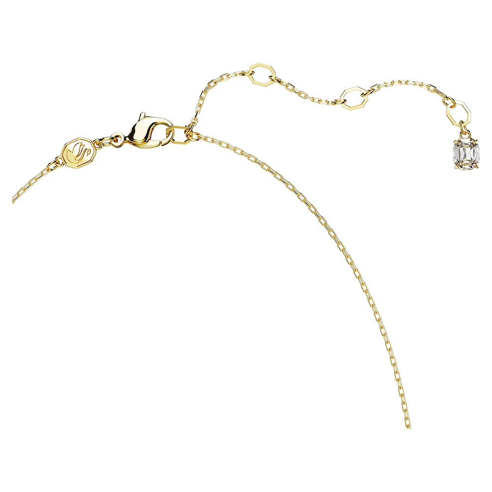 Stilla necklace, Mixed cuts, Multicoloured, Gold-tone plated by SWAROVSKI