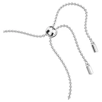 Imber Emily bracelet, Mixed round cuts, Blue, Rhodium plated by SWAROVSKI