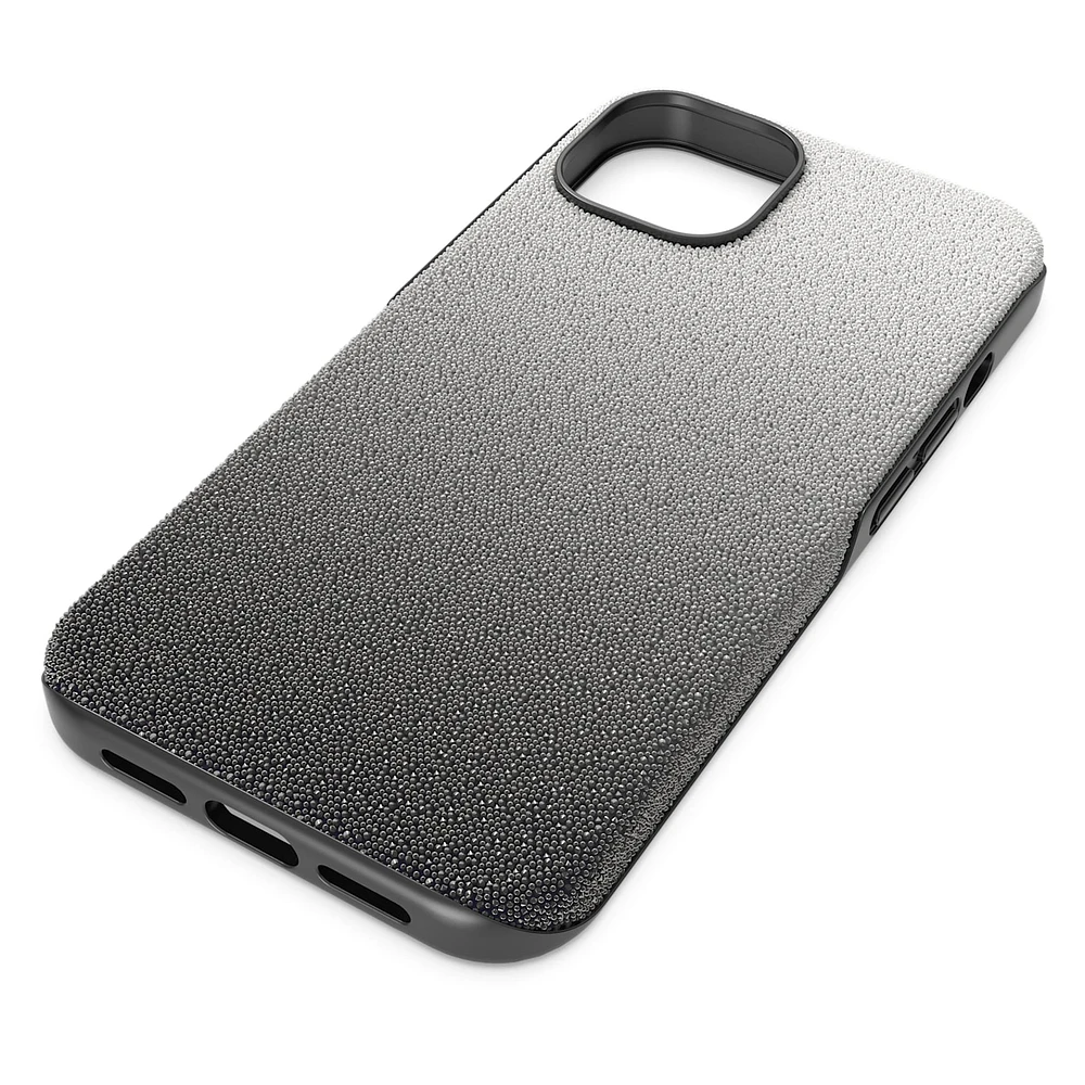 High smartphone case, Colour gradient, iPhone® 14, Black by SWAROVSKI