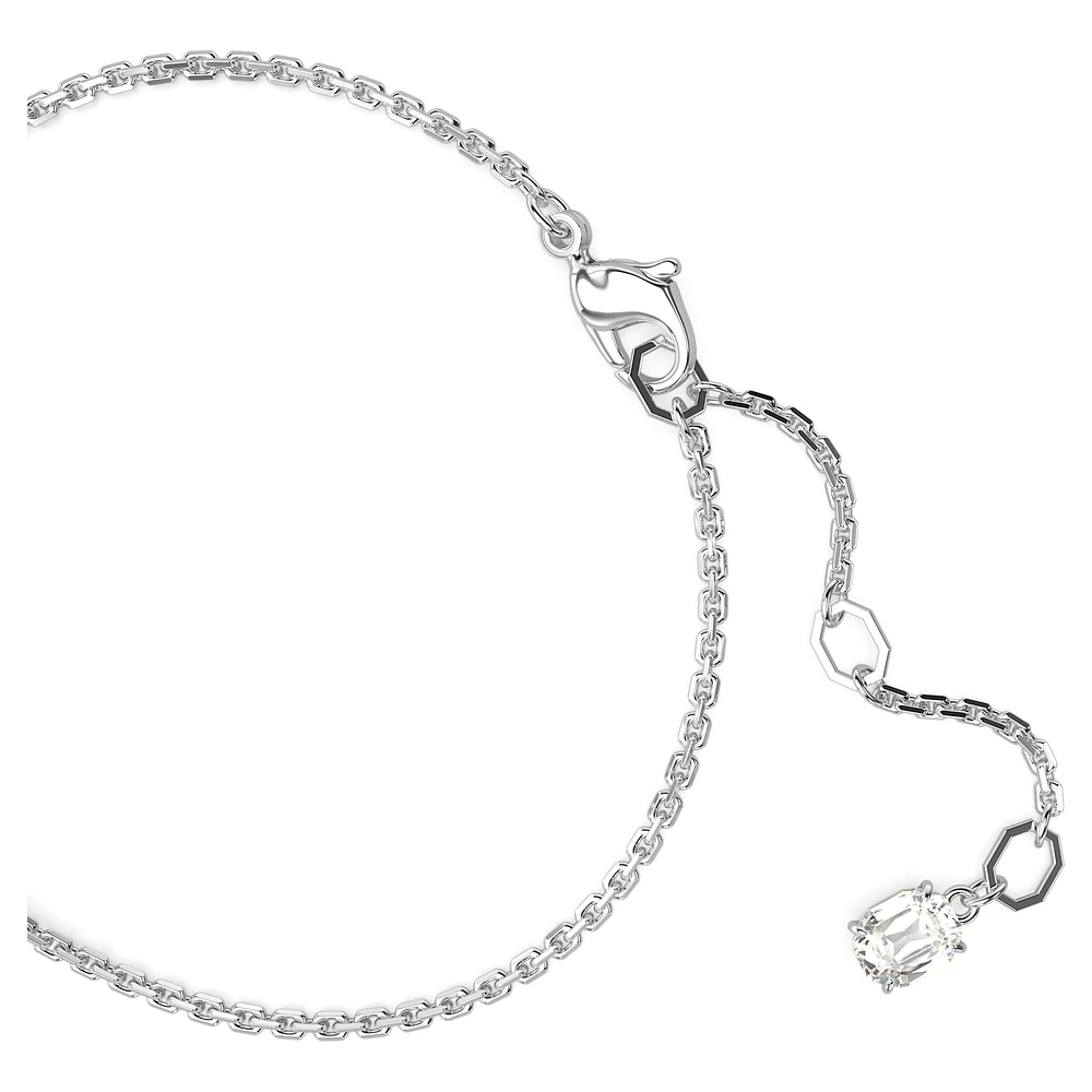 Mesmera bracelet, Mixed cuts, Blue, Rhodium plated by SWAROVSKI