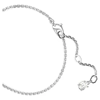 Mesmera bracelet, Mixed cuts, Blue, Rhodium plated by SWAROVSKI
