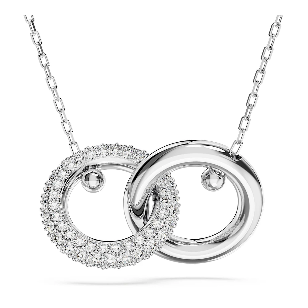 Dextera pendant, Interlocking loop, White