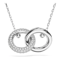 Dextera pendant, Interlocking loop, White