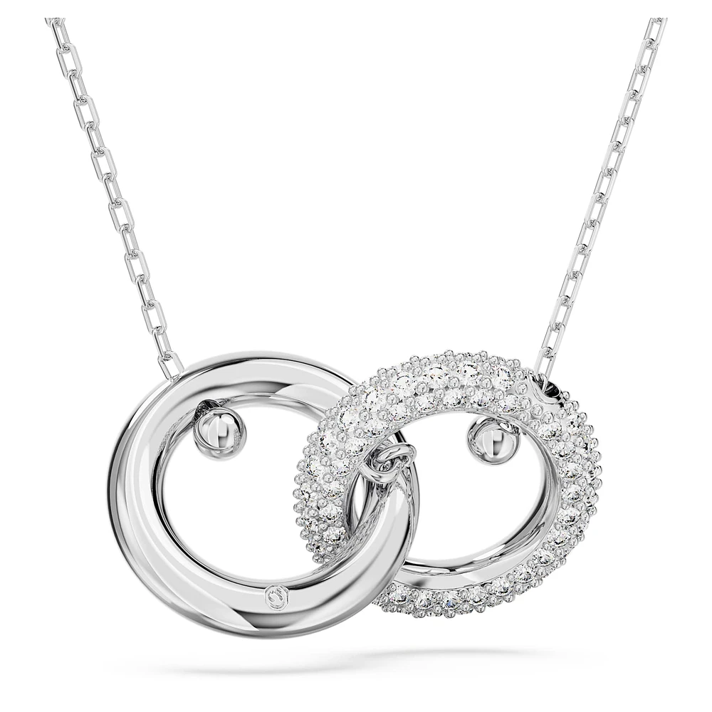 Dextera pendant, Interlocking loop, White