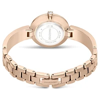 Illumina watch, Swiss Made, Metal bracelet, Gold tone
