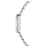Certa watch, Swiss Made, Metal bracelet, Silver tone, Stainless Steel by SWAROVSKI
