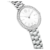 Certa watch, Swiss Made, Metal bracelet, Silver tone, Stainless Steel by SWAROVSKI