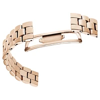 Certa watch, Swiss Made, Metal bracelet, Gold tone, Champagne gold-tone finish by SWAROVSKI