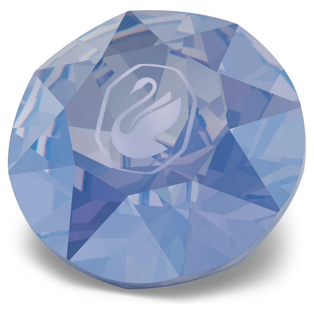 Exclusive chaton, Swan, Blue by SWAROVSKI