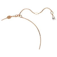 Dragon & Phoenix set, Dragon’s claw, White, Rose gold-tone plated by SWAROVSKI