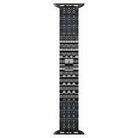 Sparkling princess strap, For Apple Watch® 40 mm & 41mm, Black finish by SWAROVSKI