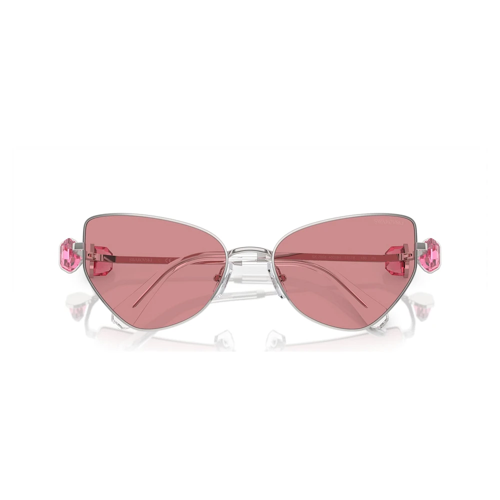 Sunglasses, Cat-Eye shape, SK7003, Pink by SWAROVSKI