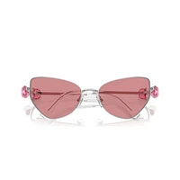 Sunglasses, Cat-Eye shape, SK7003, Pink by SWAROVSKI