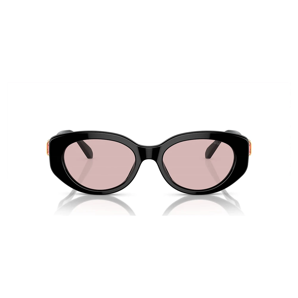 Sunglasses, Cat-Eye shape, SK6002, Multicoloured by SWAROVSKI