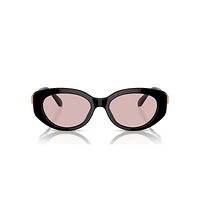 Sunglasses, Cat-Eye shape, SK6002, Multicoloured by SWAROVSKI