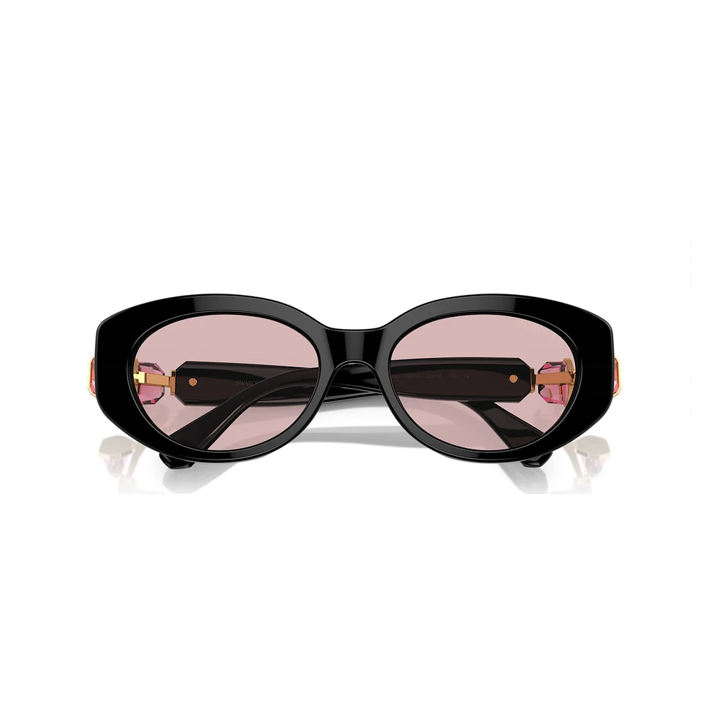 Sunglasses, Cat-Eye shape, SK6002, Multicoloured by SWAROVSKI