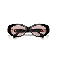Sunglasses, Cat-Eye shape, SK6002, Multicoloured by SWAROVSKI