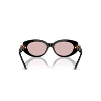 Sunglasses, Cat-Eye shape, SK6002, Multicoloured by SWAROVSKI