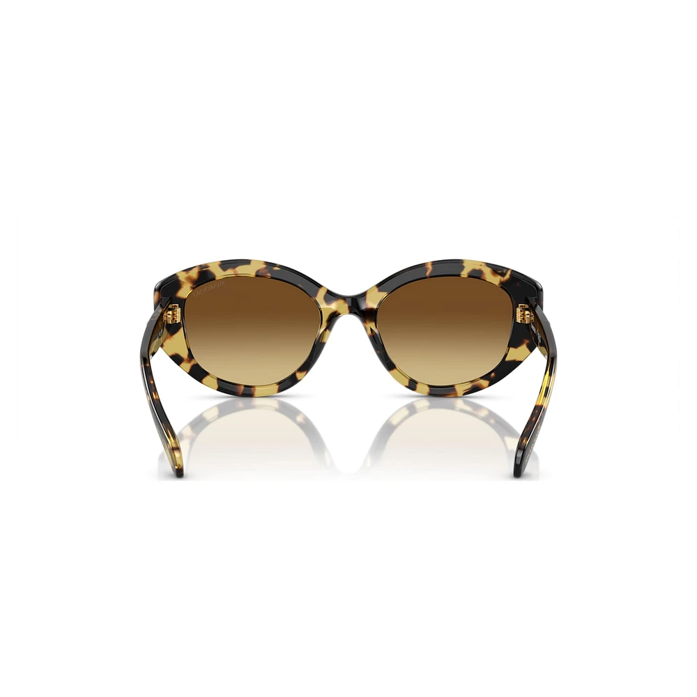 Sunglasses, Cat-Eye shape, SK6008, Brown by SWAROVSKI