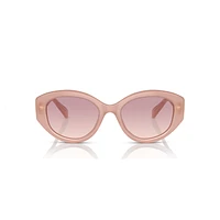 Sunglasses, Cat-Eye shape, SK6005, Pink by SWAROVSKI