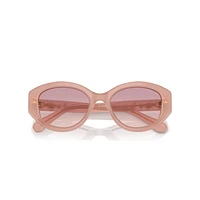 Sunglasses, Cat-Eye shape, SK6005, Pink by SWAROVSKI