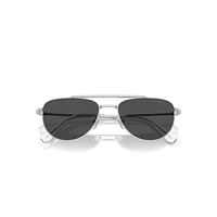 Sunglasses, Pilot shape, SK7007, Black by SWAROVSKI
