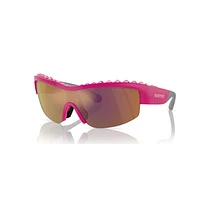 Sunglasses, Mask shape, SK1126, Pink by SWAROVSKI