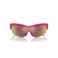Sunglasses, Mask shape, SK1126, Pink by SWAROVSKI