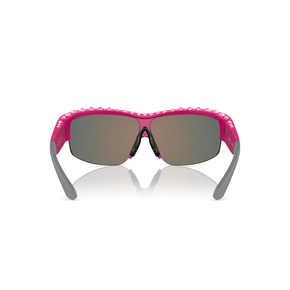 Sunglasses, Mask shape, SK1126, Pink by SWAROVSKI