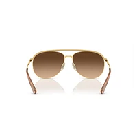 Sunglasses, Pilot shape, SK7005, Brown by SWAROVSKI