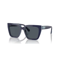 Sunglasses, Square shape, SK6013, Blue by SWAROVSKI