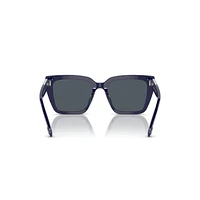 Sunglasses, Square shape, SK6013, Blue by SWAROVSKI