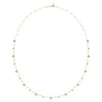 Imber strandage, Round cut, White, Gold-tone plated by SWAROVSKI