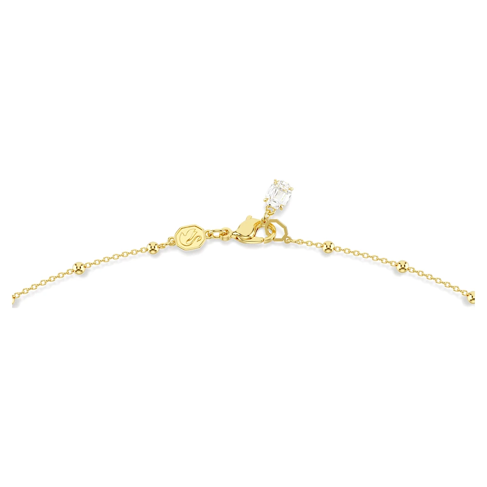 Imber strandage, Round cut, White, Gold-tone plated by SWAROVSKI
