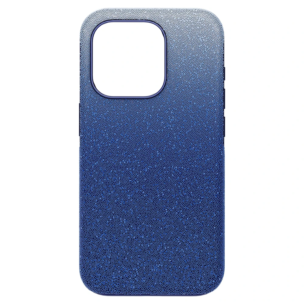 High smartphone case, Colour gradient, iPhone® 15 Pro, Blue by SWAROVSKI