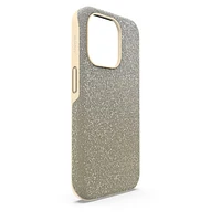 High smartphone case, Colour gradient, iPhone® 15 Pro, Gold tone by SWAROVSKI