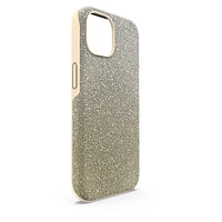 High smartphone case, Colour gradient, iPhone® 15, Gold tone by SWAROVSKI