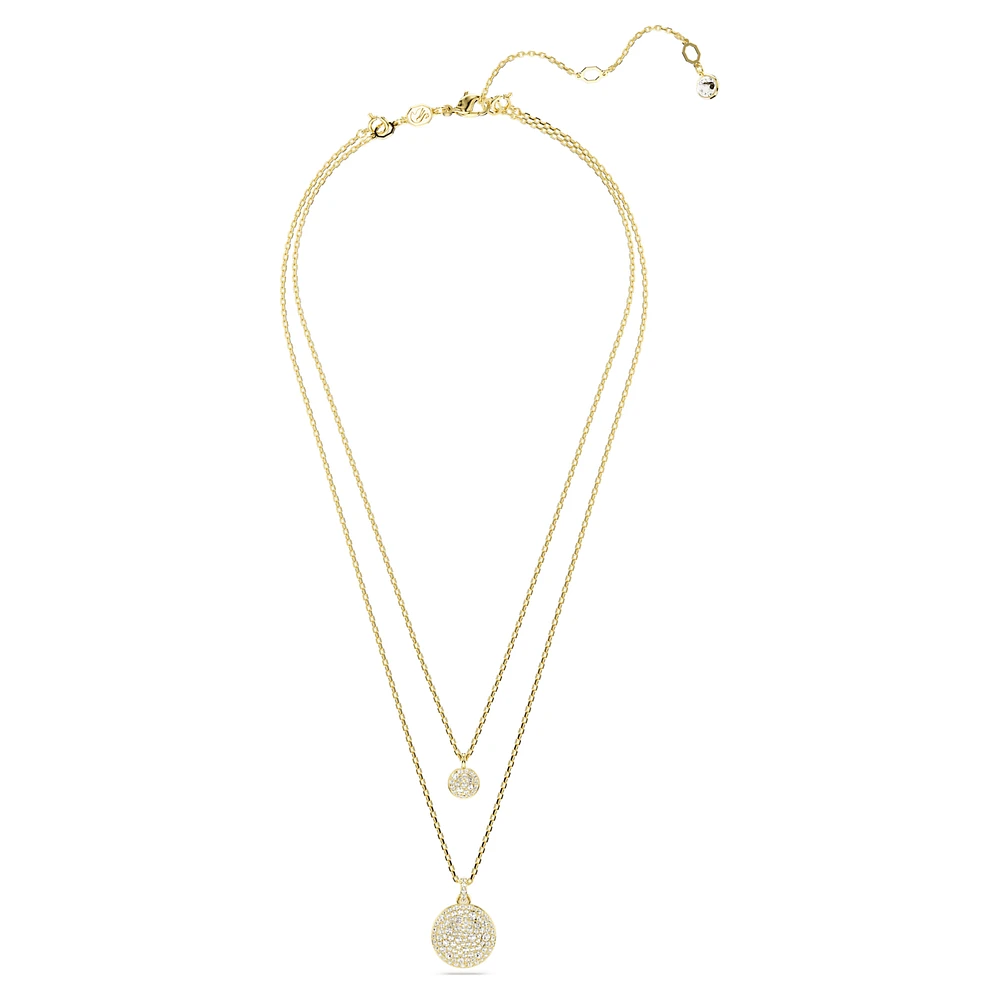 Meteora layered pendant, White