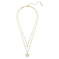 Meteora layered pendant, White