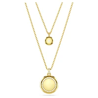 Meteora layered pendant, White