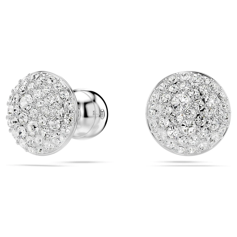 Meteora set, White, Rhodium plated by SWAROVSKI