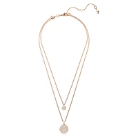 Meteora layered pendant, White