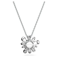 Galaxy pendant, Lab-grown diamonds 2 ct tw, Round shape, 14K white gold by SWAROVSKI