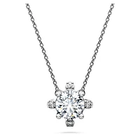 Galaxy pendant, Lab-grown diamonds 1.05 ct tw, Round shape, 14K white gold by SWAROVSKI