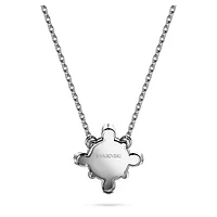 Galaxy pendant, Lab-grown diamonds 1.05 ct tw, Round shape, 14K white gold by SWAROVSKI