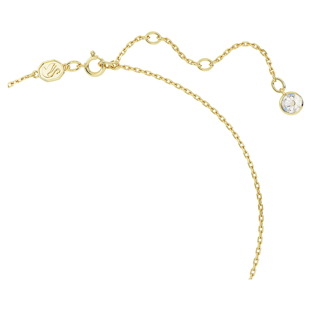 Chroma set, Mixed cuts, Green, Gold-tone plated by SWAROVSKI