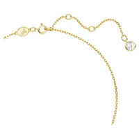 Chroma set, Mixed cuts, Green, Gold-tone plated by SWAROVSKI