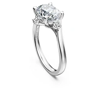 Galaxy ring, Lab-grown diamonds 2.1 ct tw, Mixed shapes, 14K white gold by SWAROVSKI