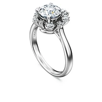 Galaxy ring, Lab-grown diamonds 2 ct tw, Round shape, 14K white gold by SWAROVSKI